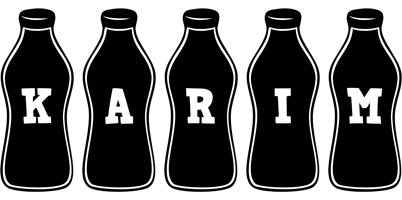 Karim bottle logo