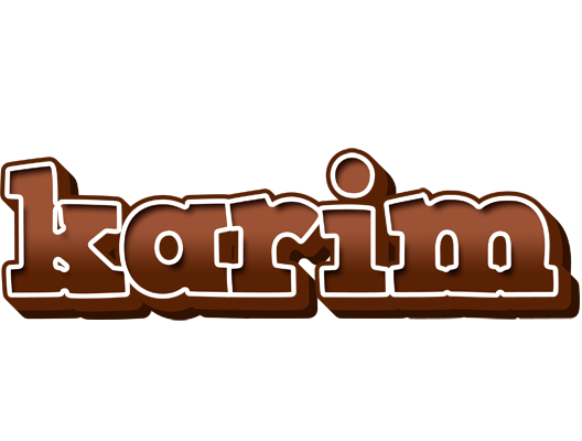 Karim brownie logo