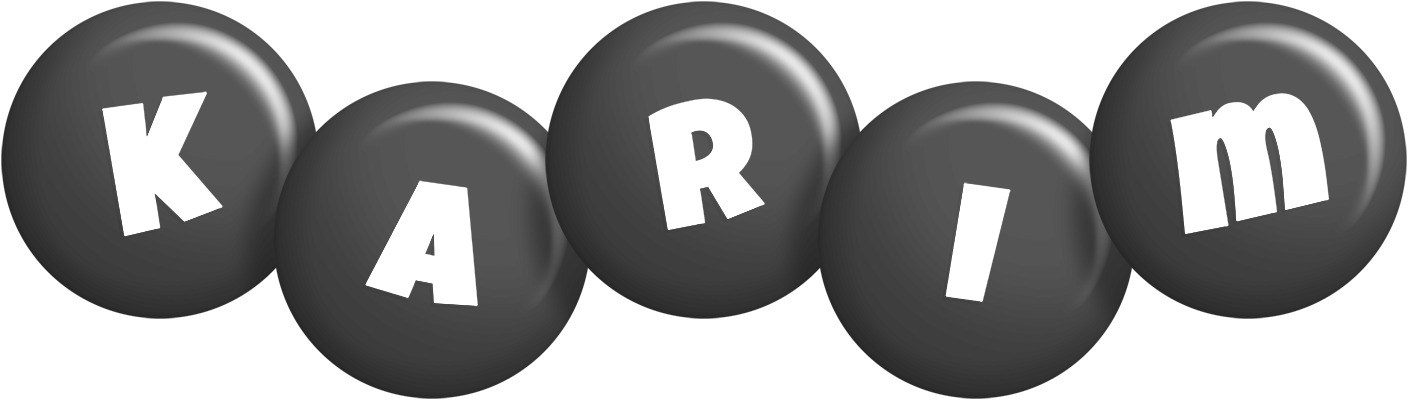 Karim candy-black logo