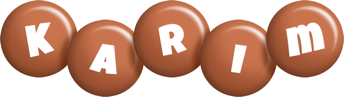 Karim candy-brown logo