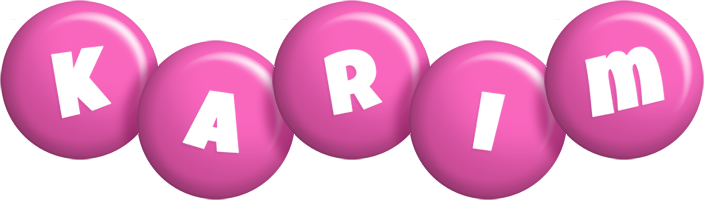 Karim candy-pink logo