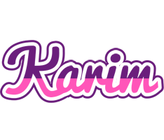 Karim cheerful logo