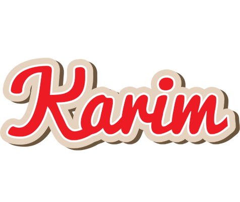 Karim chocolate logo