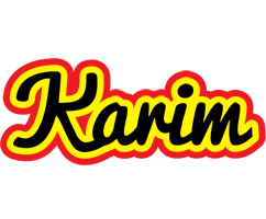 Karim flaming logo