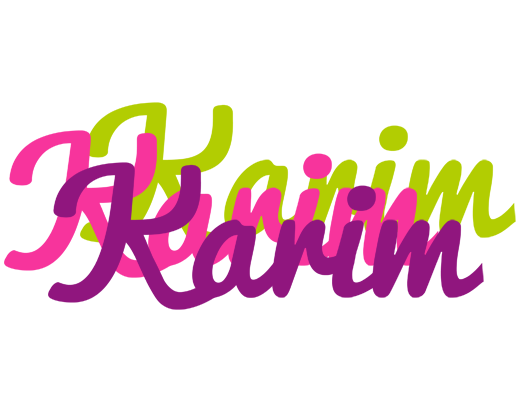 Karim flowers logo