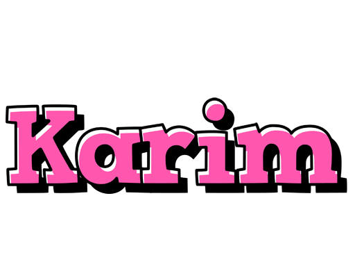 Karim girlish logo