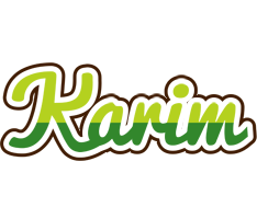 Karim golfing logo