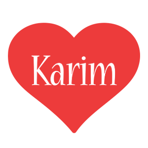 Karim love logo