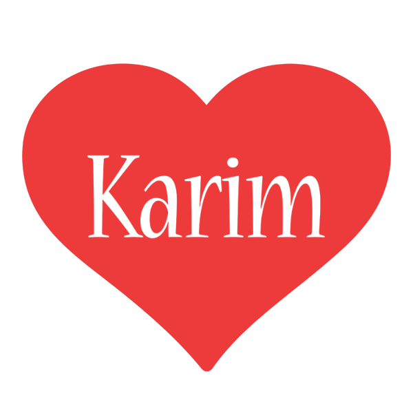 Karim love logo