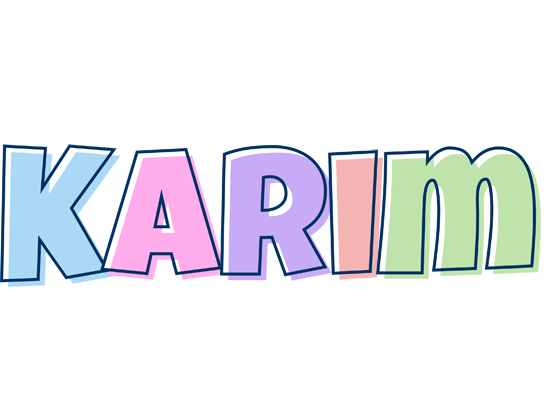 Karim pastel logo