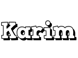 Karim snowing logo