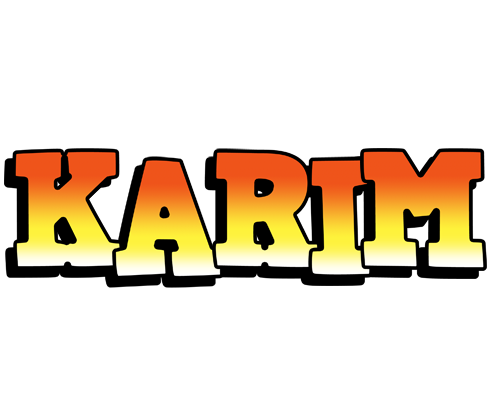 Karim sunset logo