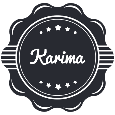 Karima badge logo