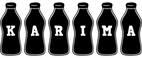 Karima bottle logo