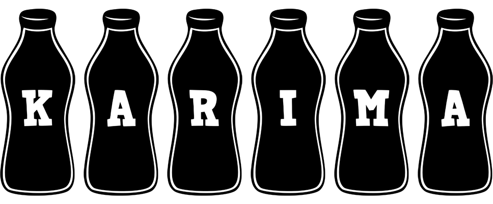 Karima bottle logo
