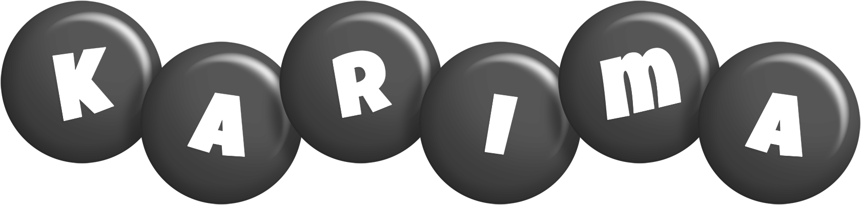 Karima candy-black logo