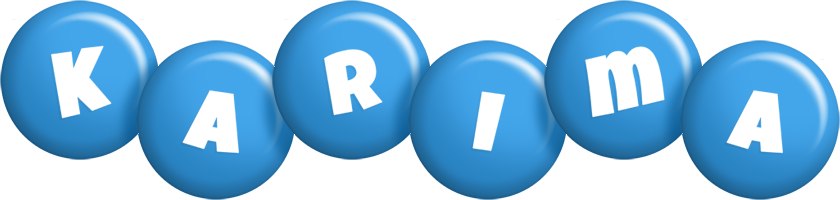 Karima candy-blue logo