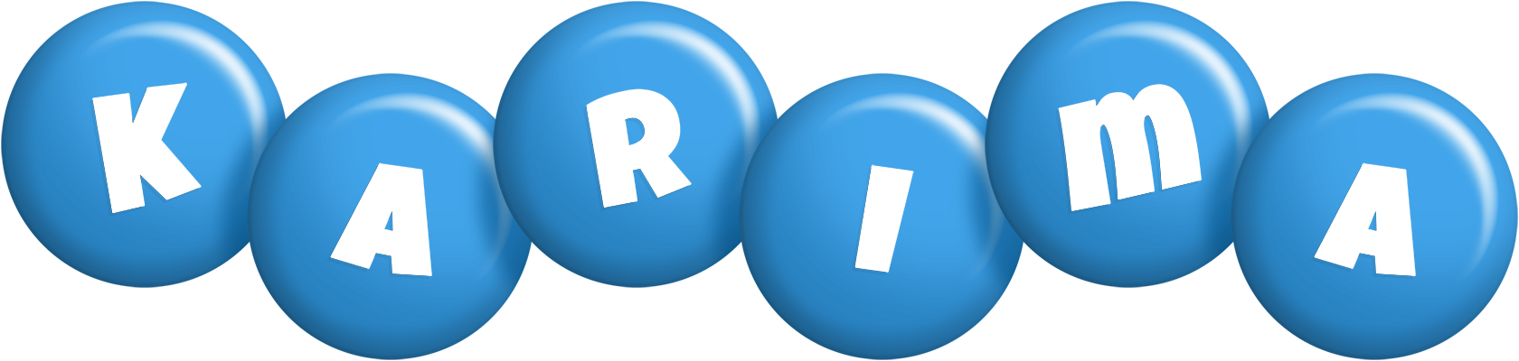 Karima candy-blue logo
