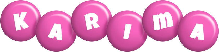 Karima candy-pink logo
