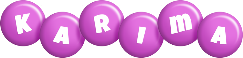 Karima candy-purple logo