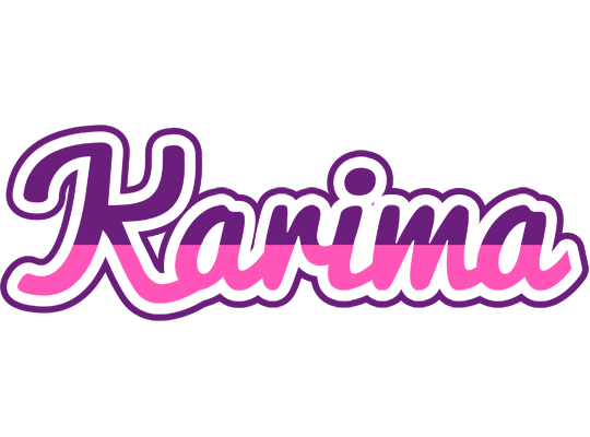 Karima cheerful logo