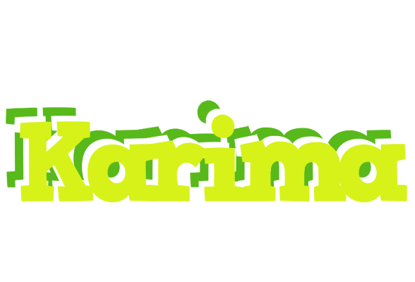 Karima citrus logo