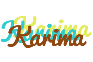 Karima cupcake logo