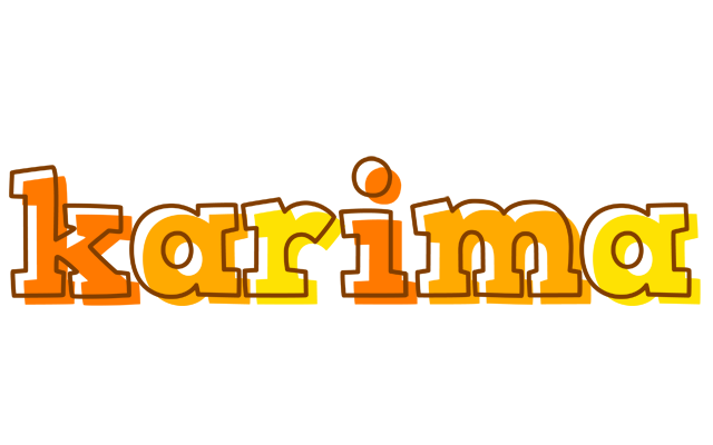Karima desert logo