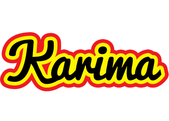 Karima flaming logo