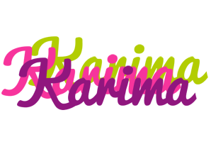 Karima flowers logo