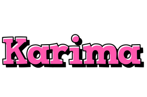 Karima girlish logo