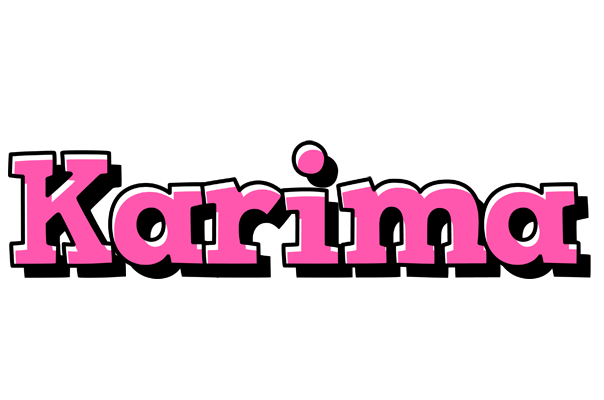 Karima girlish logo