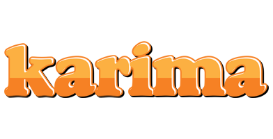 Karima orange logo