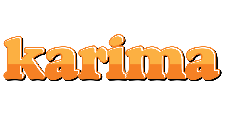 Karima orange logo