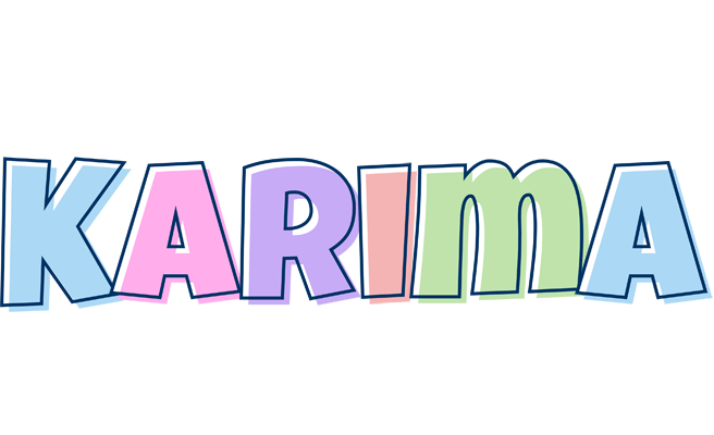 Karima pastel logo