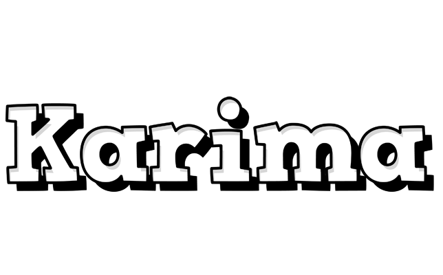 Karima snowing logo
