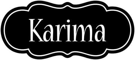 Karima welcome logo