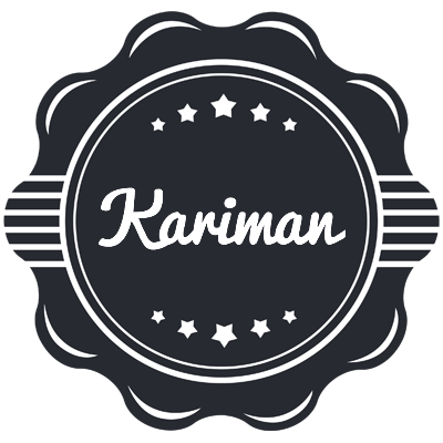 Kariman badge logo