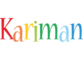 Kariman birthday logo