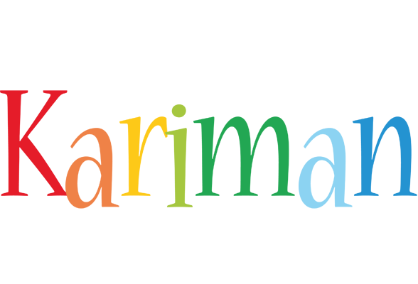 Kariman birthday logo
