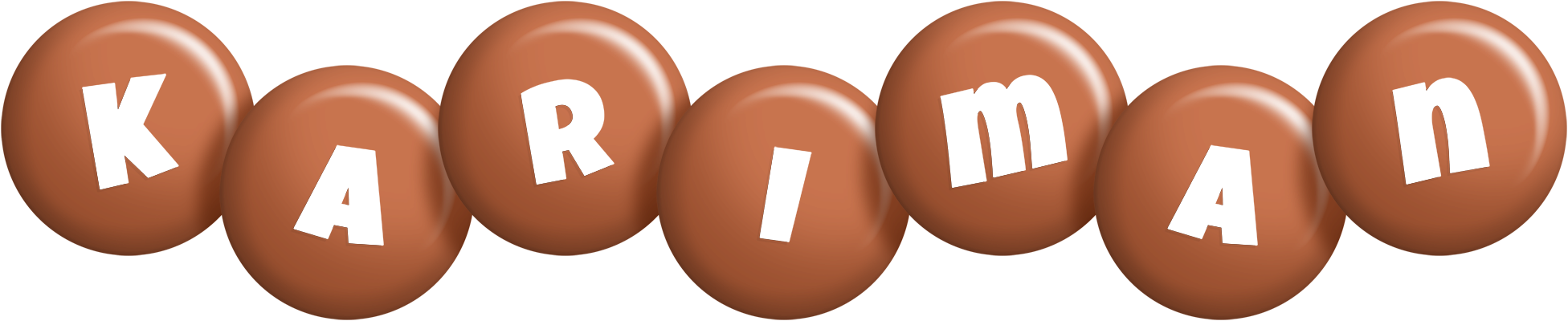 Kariman candy-brown logo