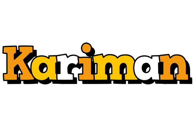 Kariman cartoon logo