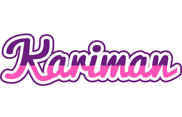 Kariman cheerful logo