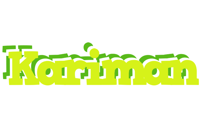 Kariman citrus logo