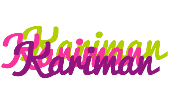 Kariman flowers logo