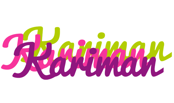 Kariman flowers logo