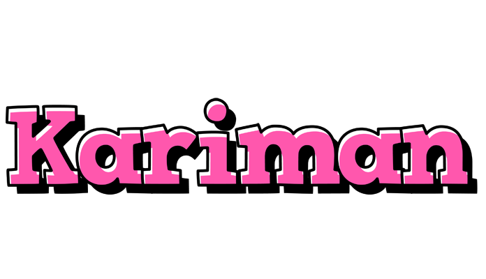 Kariman girlish logo