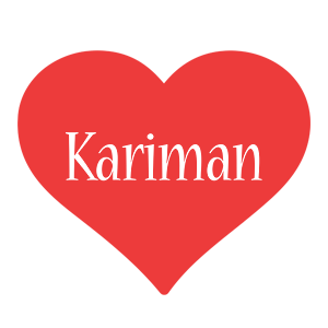 Kariman love logo