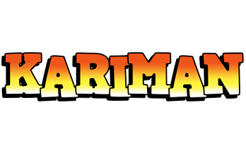 Kariman sunset logo