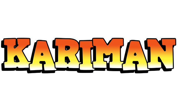 Kariman sunset logo
